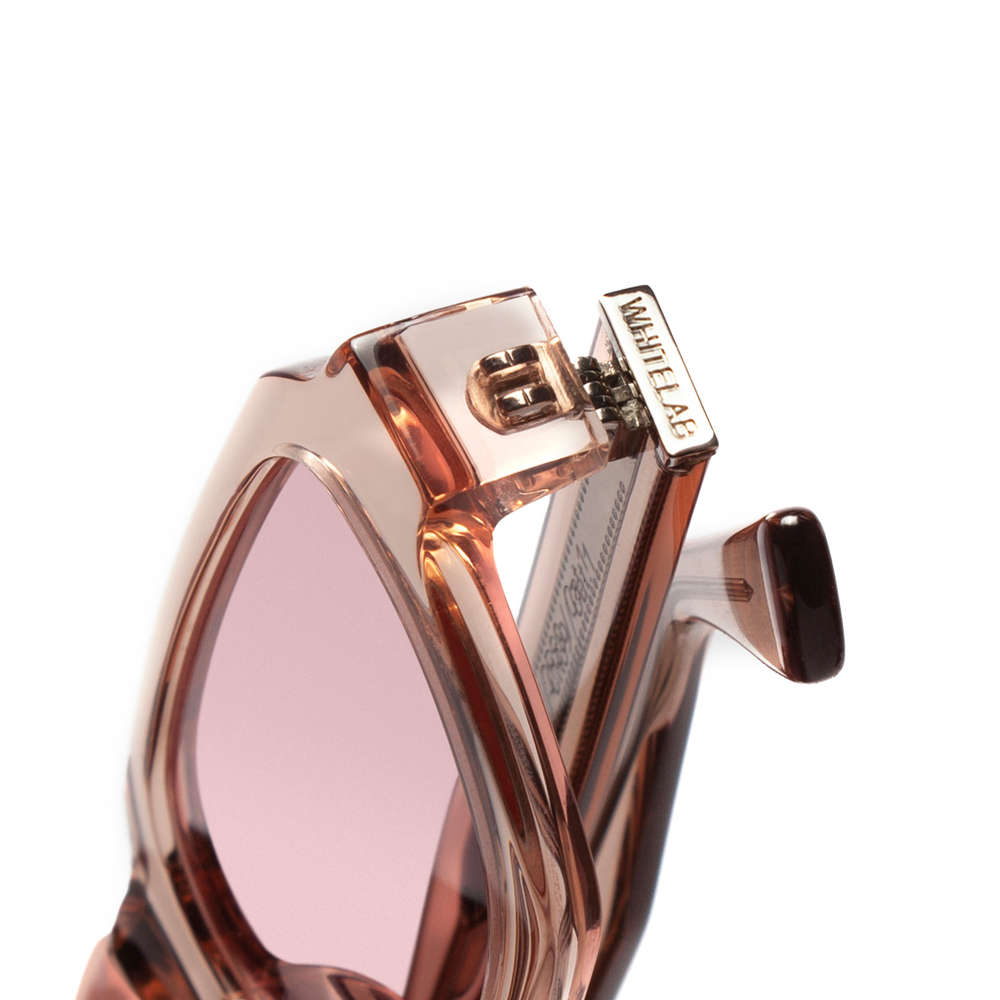Очки солнцезащитные WHITELAB Jazz monger "Clear pink/Pink"