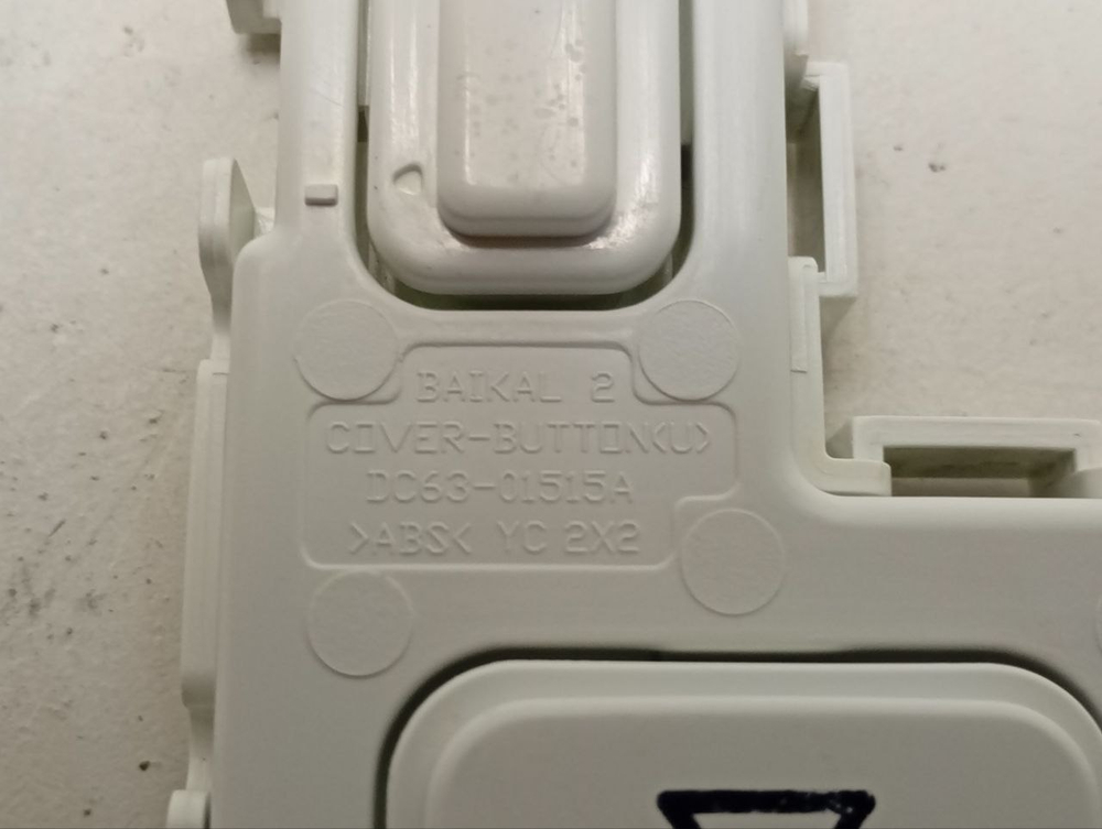 WF602W0BCWQ/LP кт23 Кнопки для стиральной машины Samsung DC63-01515A б/у