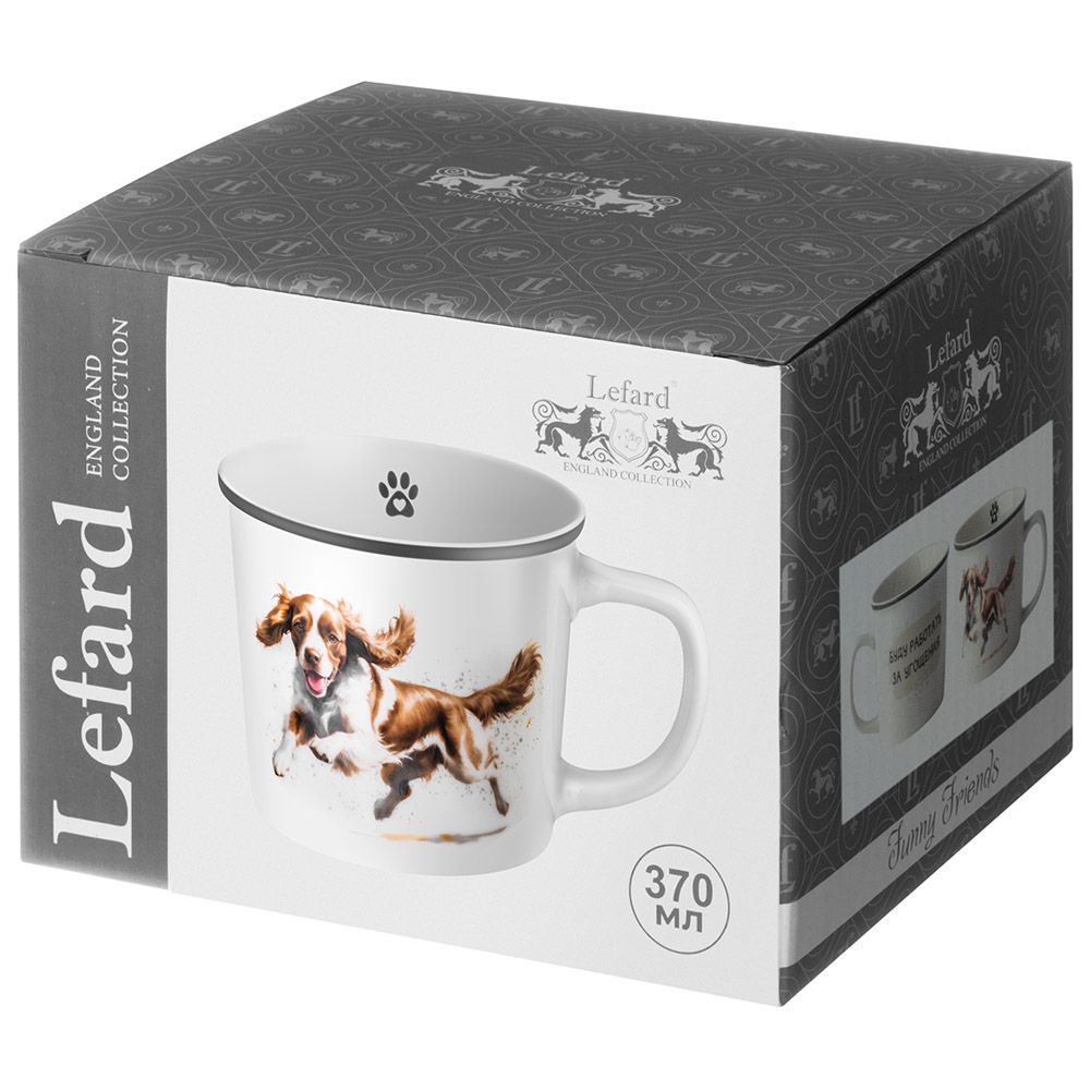 КРУЖКА LEFARD "WELSH SPRINGER SPANIEL" 370МЛ