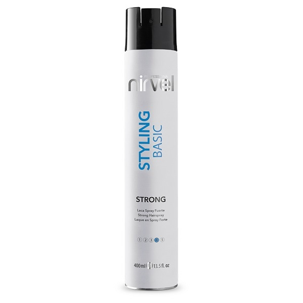 Лак для волос сильной фиксации Nirvel Styling Basic Strong 400мл