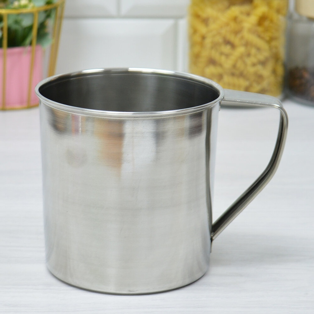 Кружка 1,1л 12см нерж HE2992-12