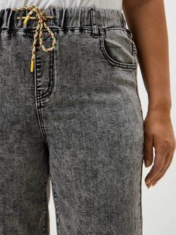 Джинсы на резинке больших размеров