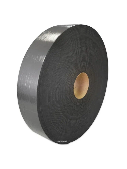 Лента уплотнительная самоклеящаяся ISOLONTAPE Euroband, высокая адгезия, 50мм х 30м, серая