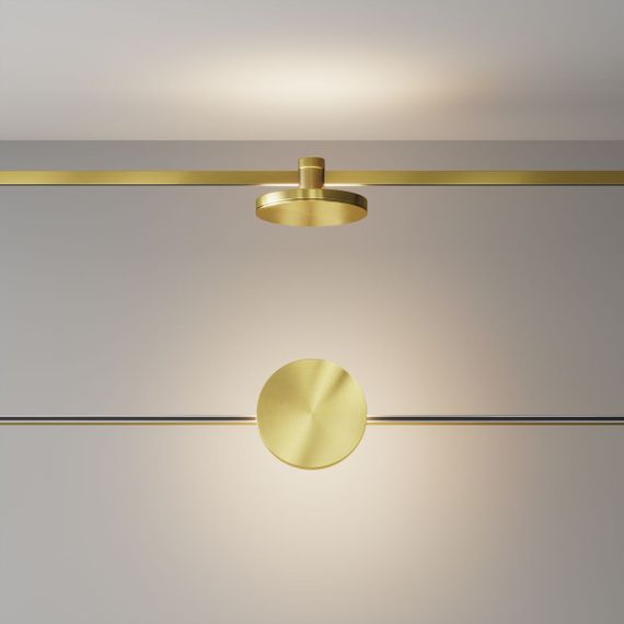 Трековый светодиодный светильник Maytoni Technical Flarity Plato TR152-1-7W3K-BS