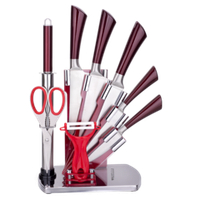 Набор ножей Kelli KL-2084 9 пр.