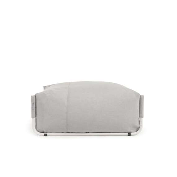 Пуф уличный Square для модульного дивана 100x100 светло-серый