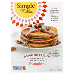 Simple Mills, смесь для блинов и вафель с миндальной мукой, тыква, 303 г (10,7 унции)