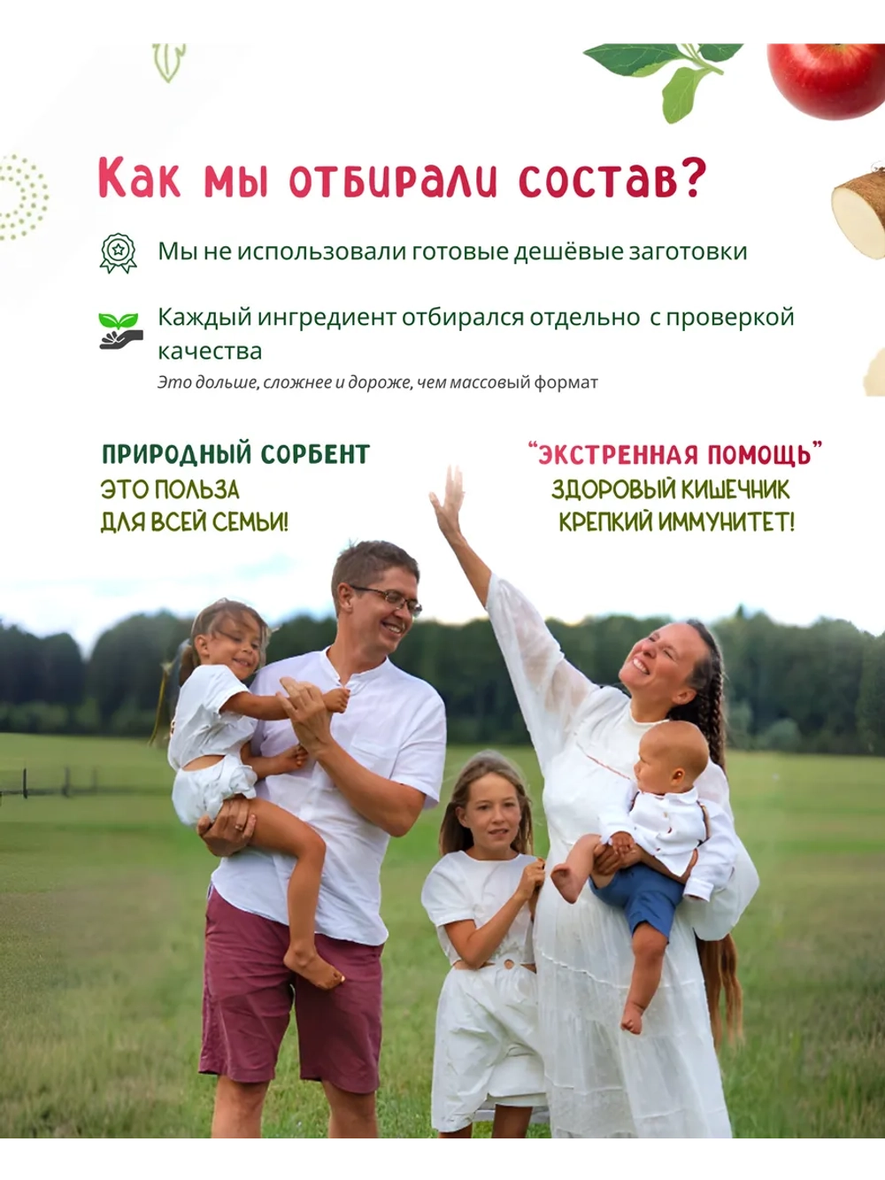 Набор Клетчатка и природный сорбент "Экстренная помощь"