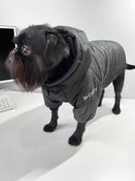 Куртка для собак с капюшоном, 32 см. (одежда для собак мелких, средних и крупных пород) (маленький / универсальный / дюспо)