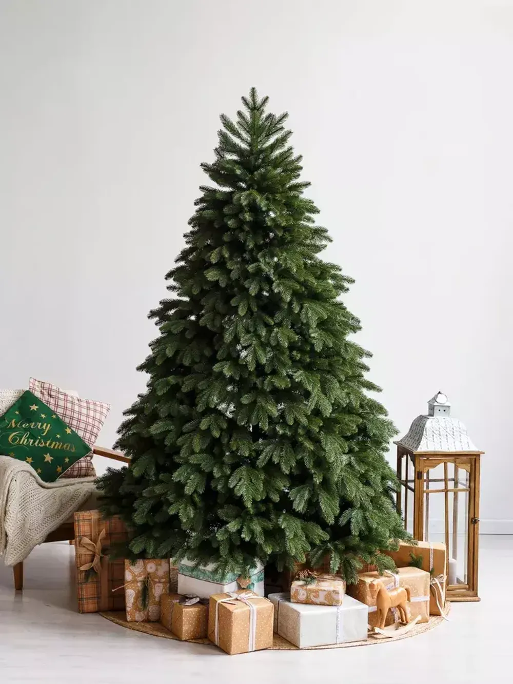 Ель искусственная «Барнелло» (Литая хвоя) от 1.8 до 2.4 м