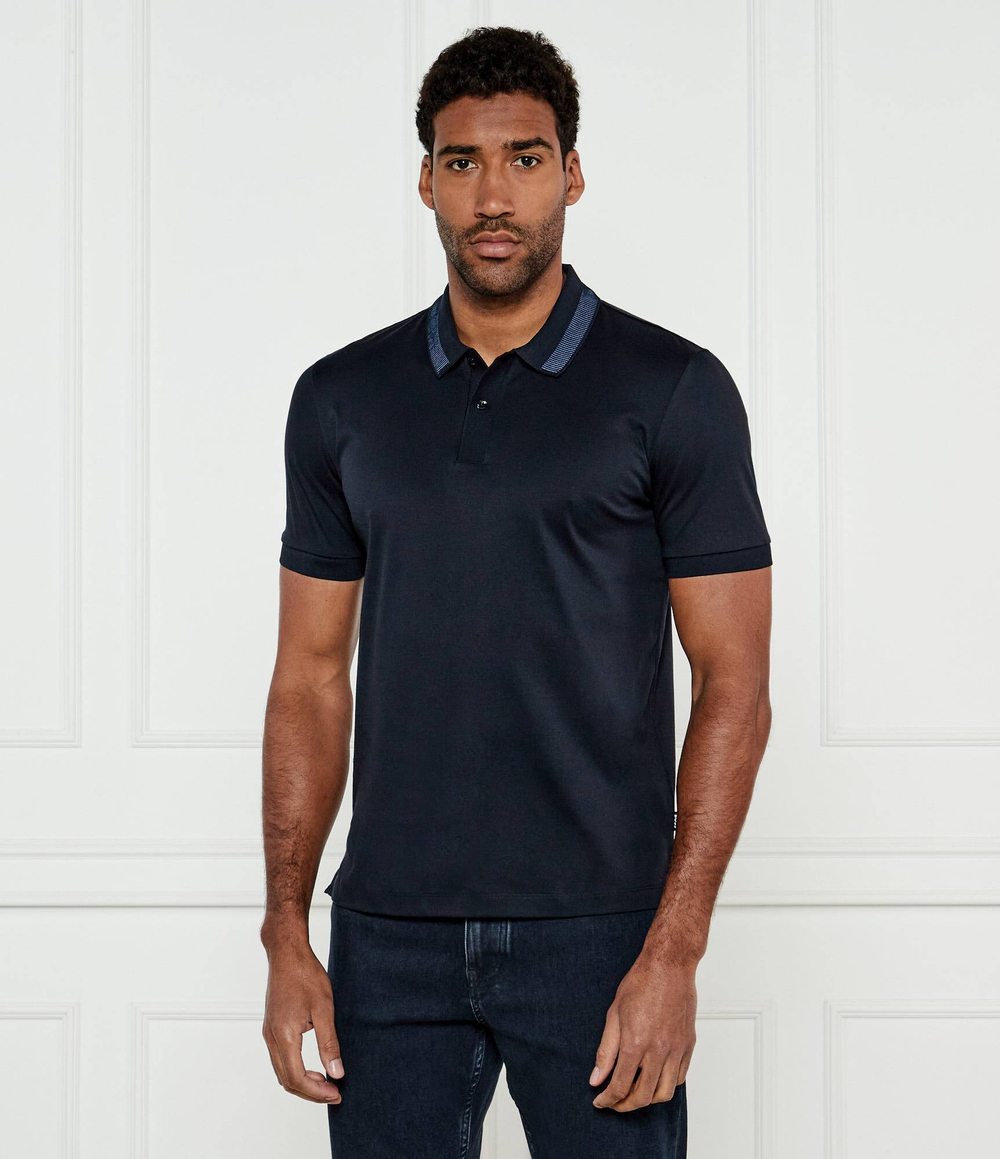 Поло H-Phillipson BOSS BLACK - графитовый(50531791)