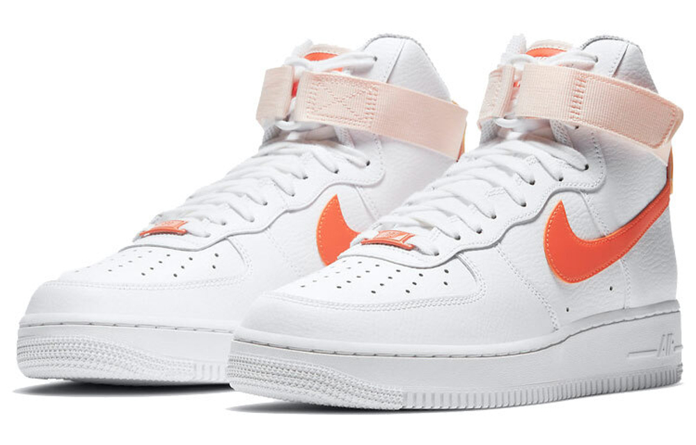 Кроссовки Nike Air Force 1 "Orange Pearl" (Женская размерная сетка)