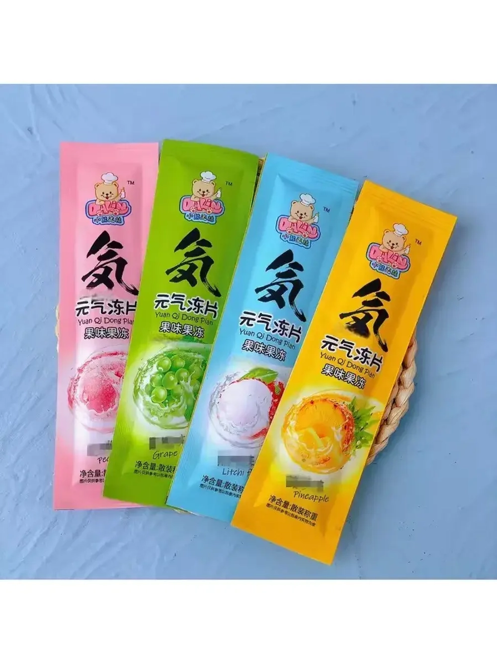 Азиатское желе фруктовое ассорти 30 г * 40 шт