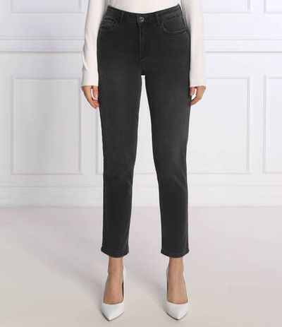 Jeansy Liu Jo - графитовый(UF2034 D4391)