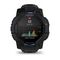 Умные часы Garmin Instinct 3 Amoled 50 mm Black with Black/Bolt Blue Band (010-03020-03)