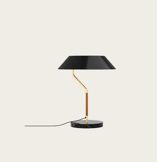 Настольная лампа Aider матовая латунь