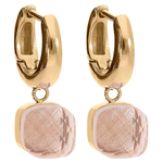 Серьги Qudo FIRENZE (G) Light Peach 107001/20-4205