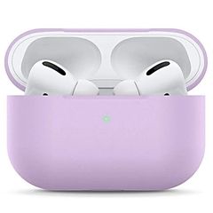 Силиконовый чехол со шнурком для Airpods Pro 2  Silicone Case (Лаванда)