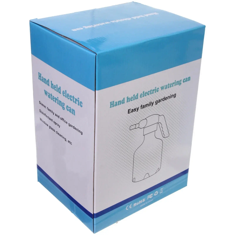 Опрыскиватель аккумуляторный 3л цвет голубой USB QW1A