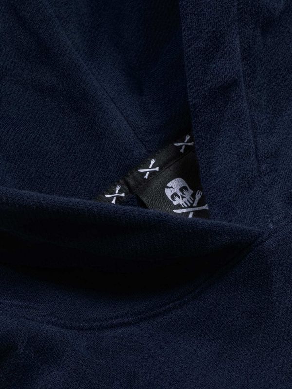 Худи Logo темно-синий - фото 6