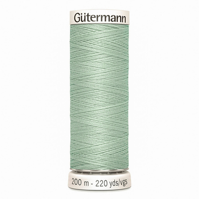 01 Нить Sew-All 100/200 м для всех материалов, 100% полиэстер Gutermann 748277 (297 бело-мятный)