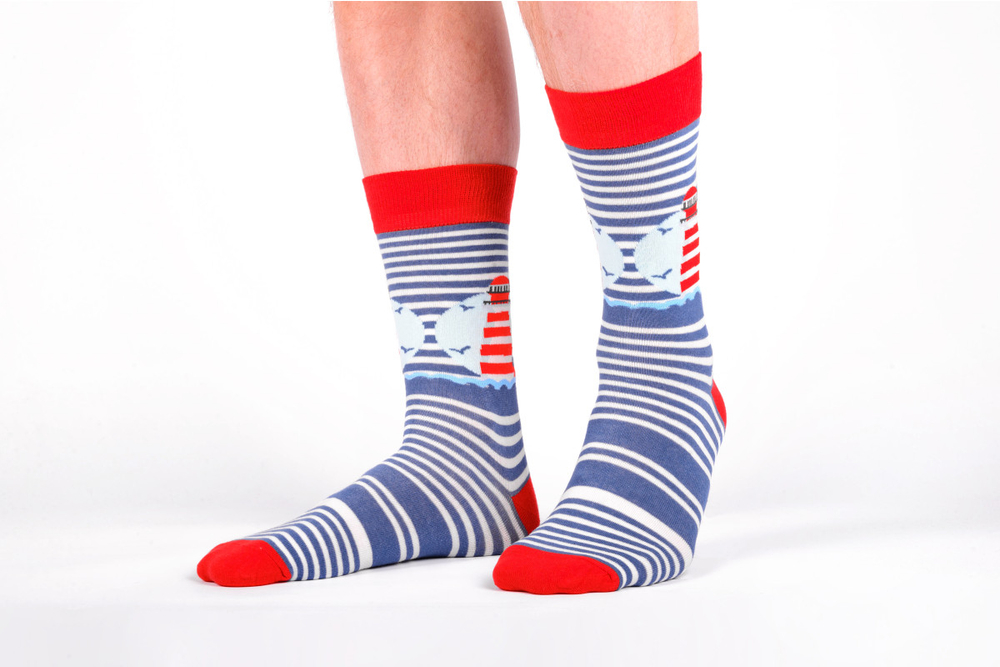 Носки мужские Funfur Lighthouse в наборе 5 пар