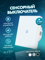 Выключатель сенсорный одноклавишный для дома