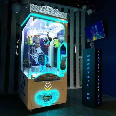 Призовой автомат прищепка «Space X»