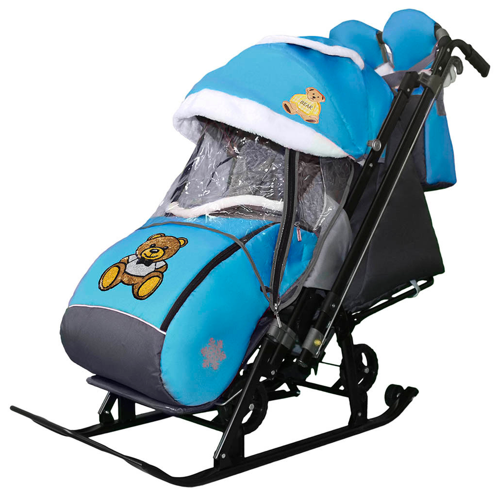 Санки-Коляска Galaxy Kids 1-1 Plus