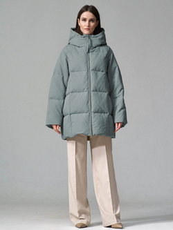 Пуховик с капюшоном, SilverFox (арт. 2245-1)