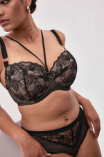 Бюстгальтер Volare с чашками на тонком поролоне (Размер: 70G) (Цвет: черный)