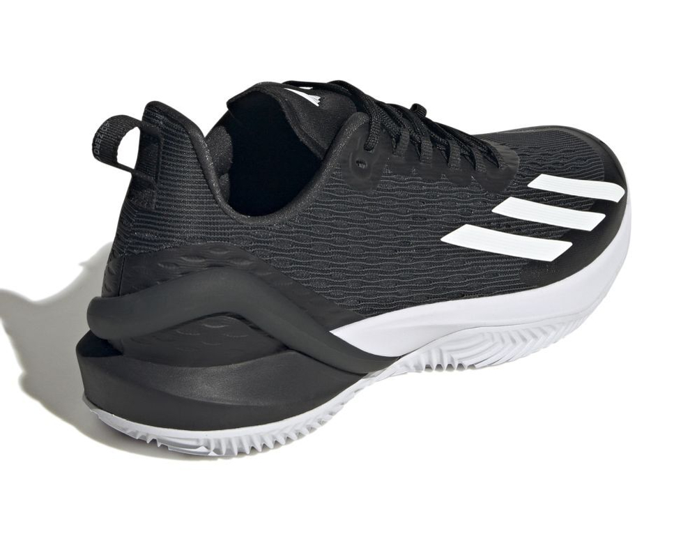 Мужские кроссовки теннисные Adidas Adizero Cybersonic M Clay - core black/cloud white/carbon