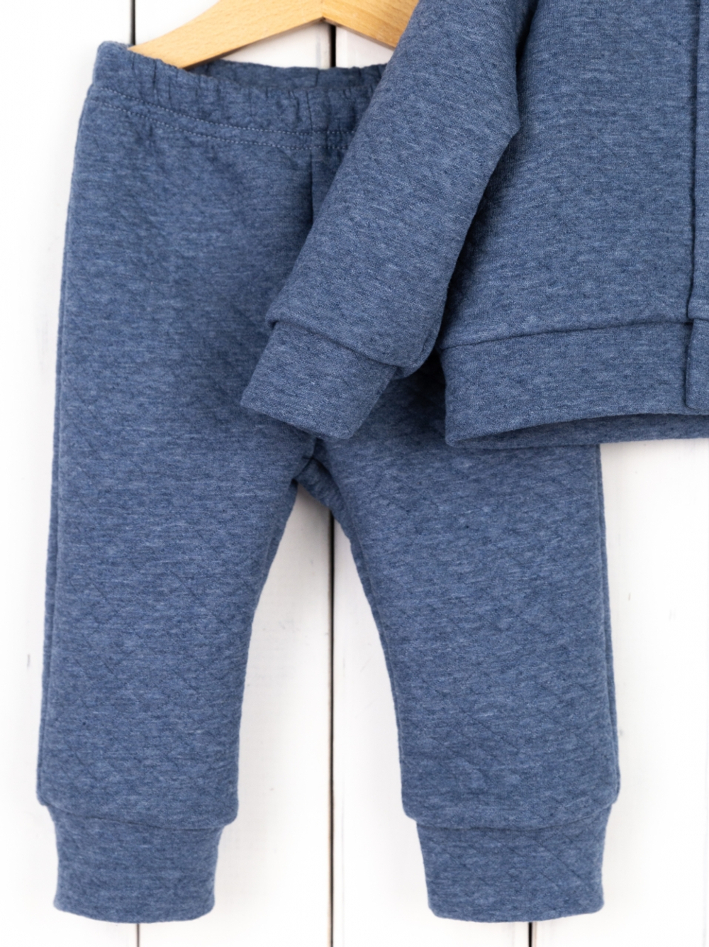 Костюм из капитона для мальчика синий