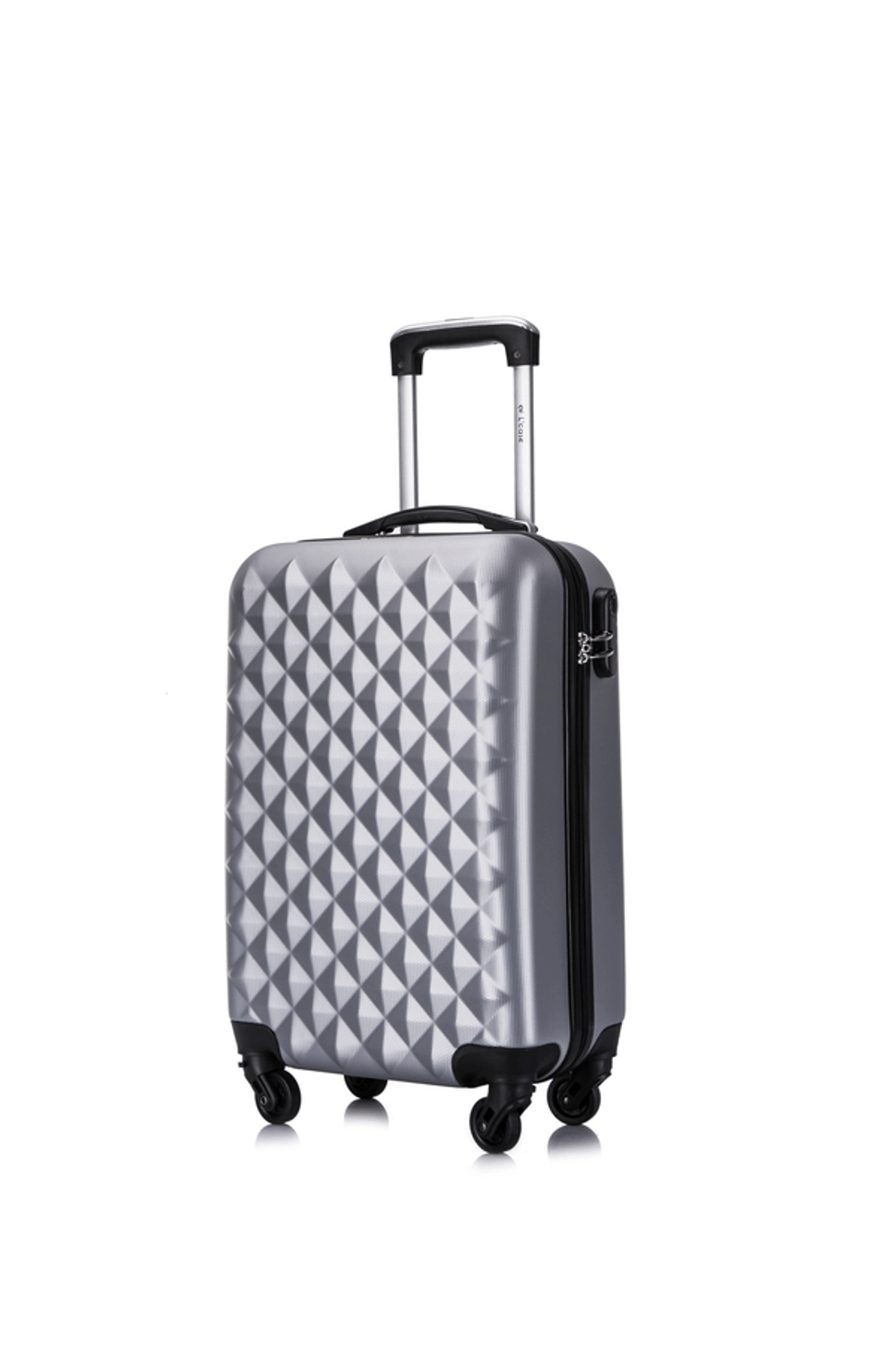 Маленький чемодан L'Case Phatthaya, серебристый, S