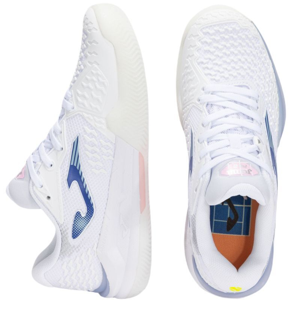 Женские Кроссовки теннисные Joma Ace Lady 2502 Clay - белый