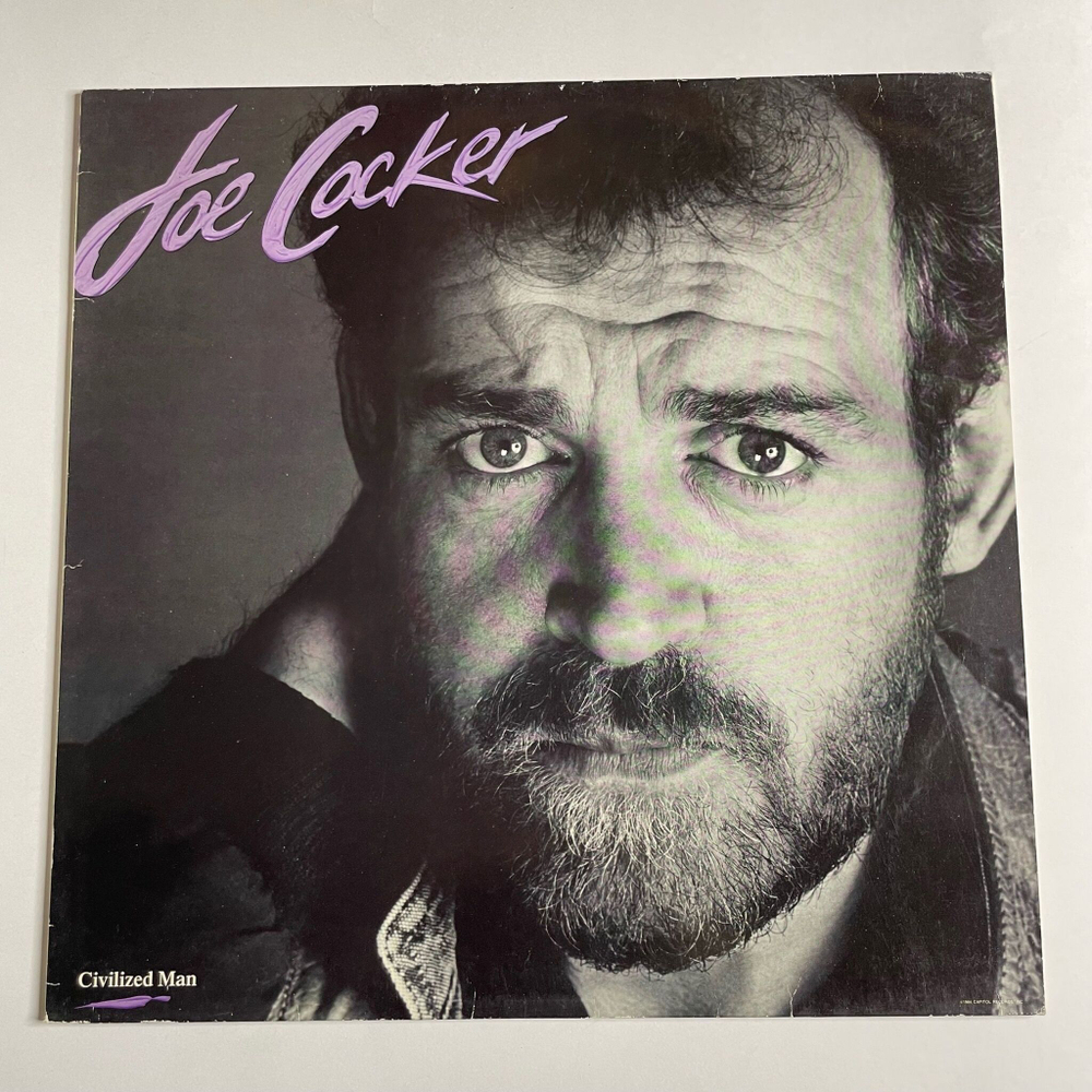 Винтажная виниловая пластинка LP Joe Cocker Civilized Man (Germany 1984) A Girl Like You