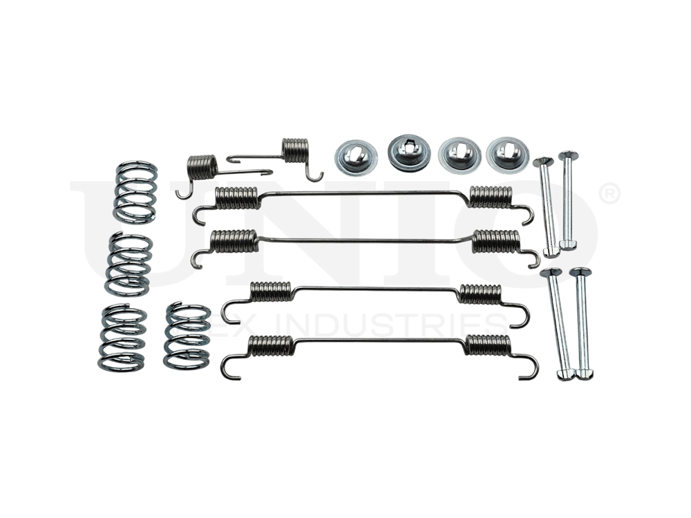 Комплект установочный задних тормозных колодок UNIO BRK-40044