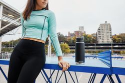 Термобутылка Klean Kanteen TKWide Twist Cap 32oz (946 мл) Black