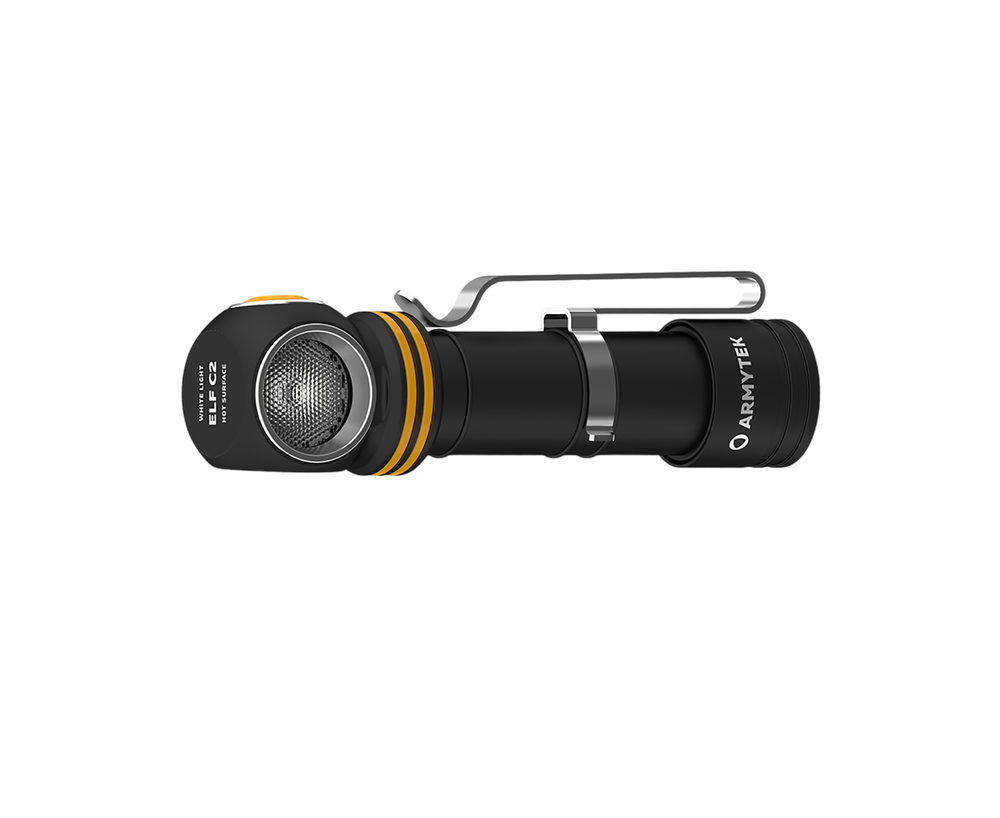 Мультифонарь светодиодный Armytek Elf C2 USB-C+18650, 1023 лм, теплый свет, аккумулятор