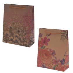 GAEM Пакет подарочный XS (бумага 210г/м2, блок 12шт), L15 W6 H20 см, 2в.