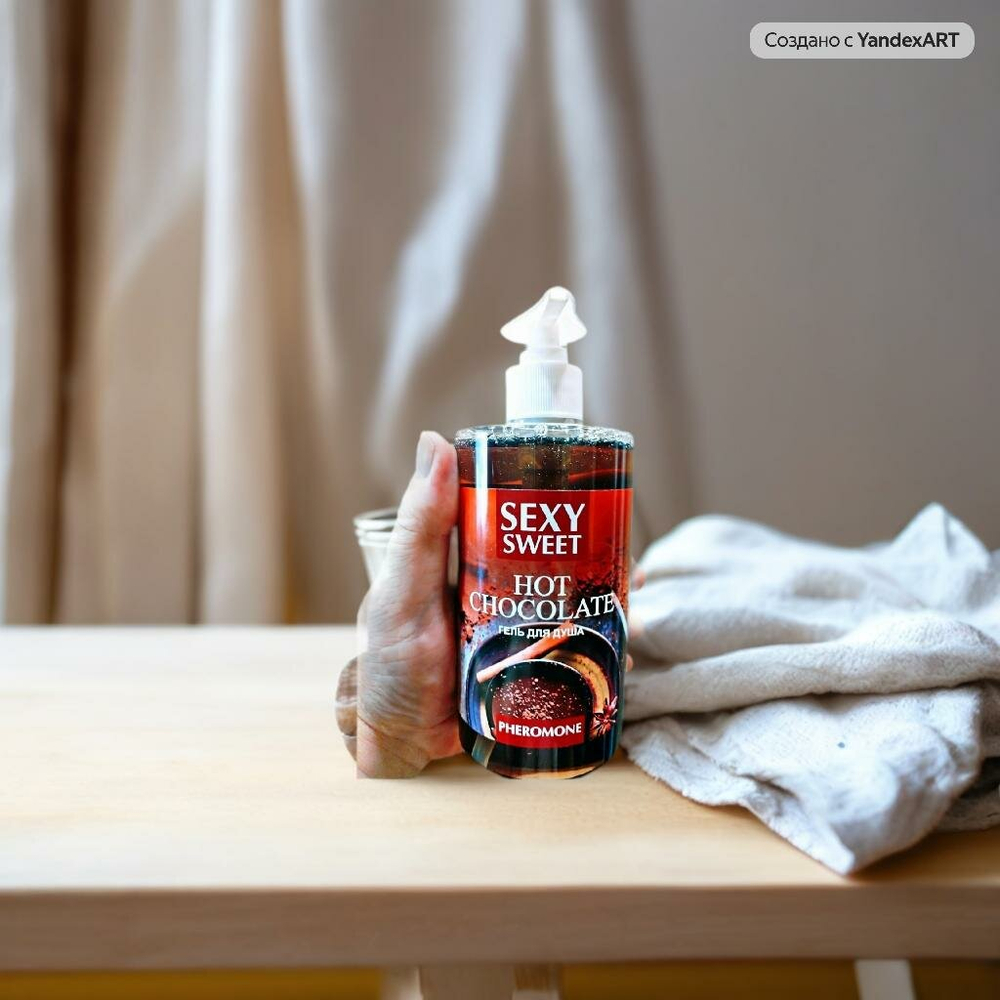 Гель для душа HOT CHOCOLATE с феромонами 430 мл