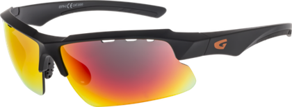 Спортивные очки GOG Faun / Matt Black / Red Lens