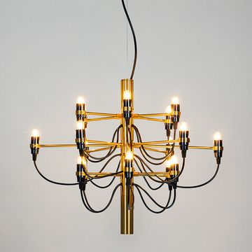 Подвесная люстра 18*Е14 8030/17 LM-18 латунь Molto Divinare