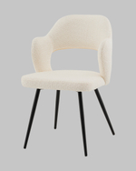 Стул Роккиана букле молочный