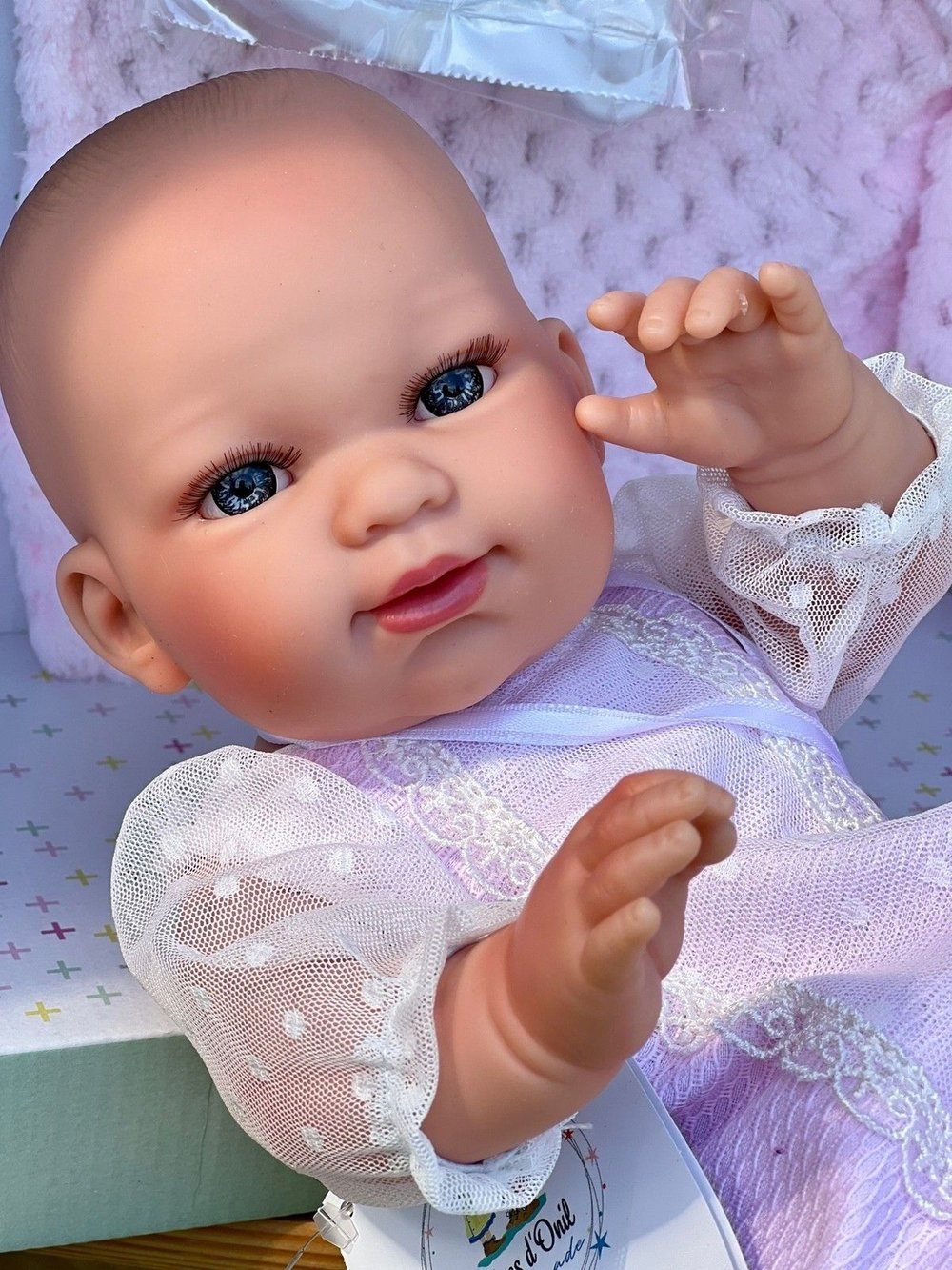 Кукла Nines виниловая 37см Recien Nacido (1422)