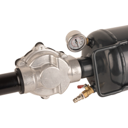 WDK-80016  Бустер (ресивер) для взрывной накачки бескамерных шин, объем ресивера 11 л