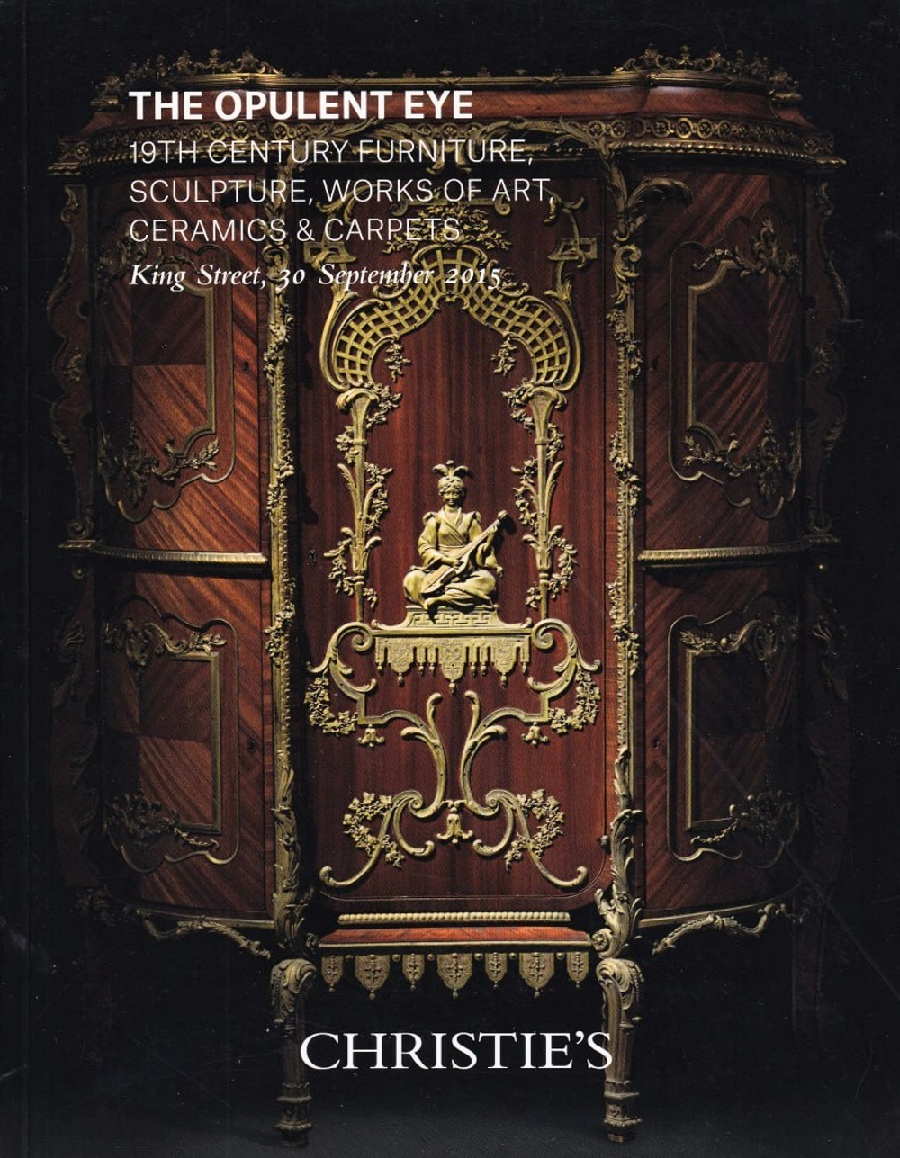 Каталог аукциона Christie's, Лондон, Взгляд знатока: Мебель, скульптура, предметы искусства, керамика и ковры XIX века от 30 сентября 2015 года