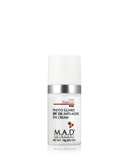 M.A.D. PHOTO GUARD SPF20 ANTI AGING EYE CREAM SPF 20