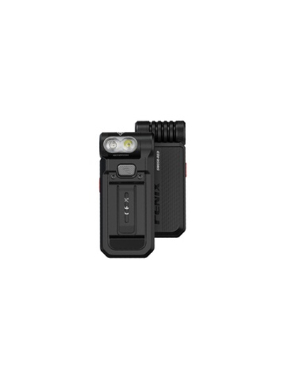 Фонарь Fenix многофункциональный SW05R-RED с красной подсветкой, черный