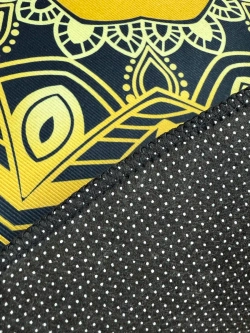 Круглый безворсовый ковер 120х120 для дома